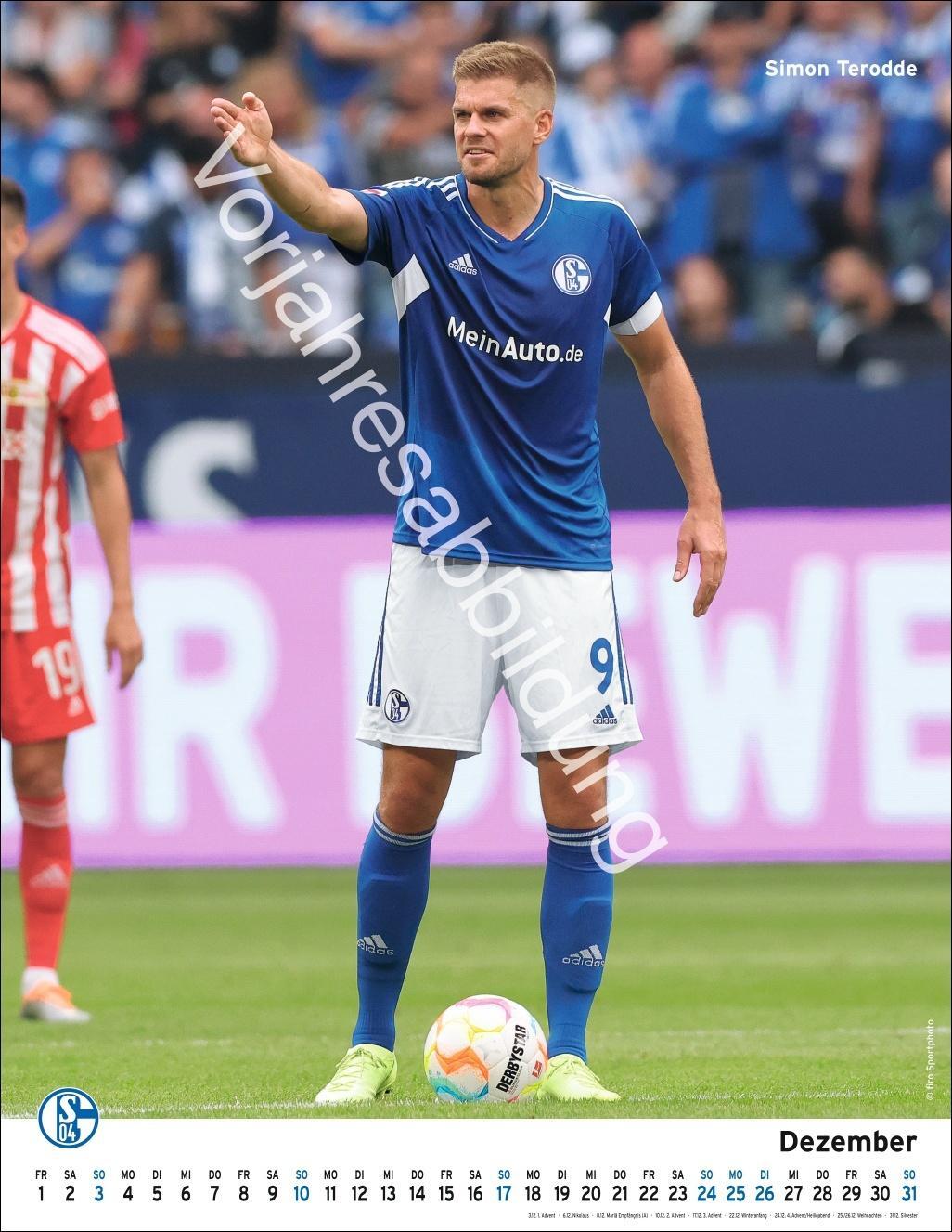 Bild: 9783756406197 | Schalke 04 Posterkalender 2025 | Kalender | Bundesliga Kalender Heye