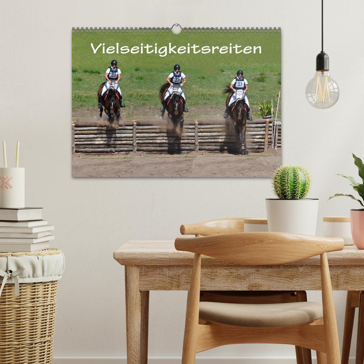 Bild: 9783435618057 | Vielseitigkeitsreiten (Wandkalender 2025 DIN A3 quer), CALVENDO...