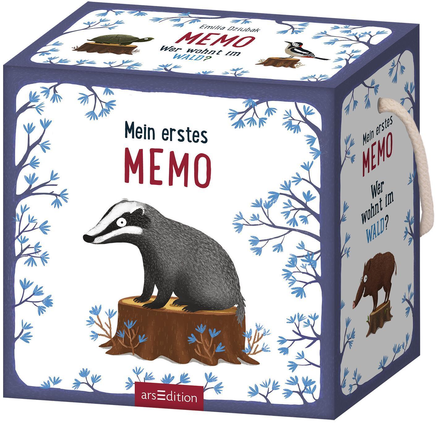 Cover: 4014489129882 | Mein erstes Memo: Wer wohnt im Wald? | Spiel | Box mit Memo-Spiel