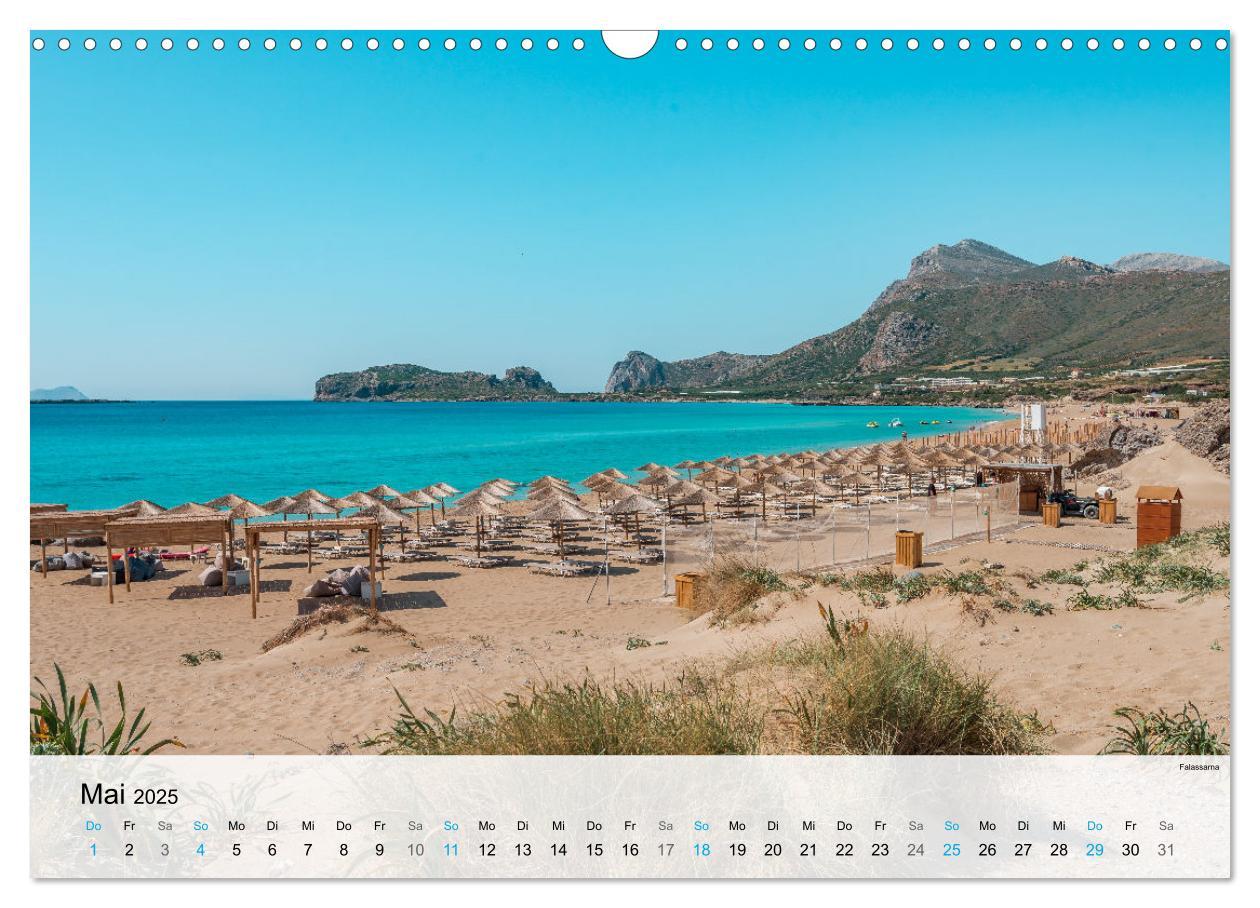 Bild: 9783383926310 | Kreta - Die schönsten Strände (Wandkalender 2025 DIN A3 quer),...