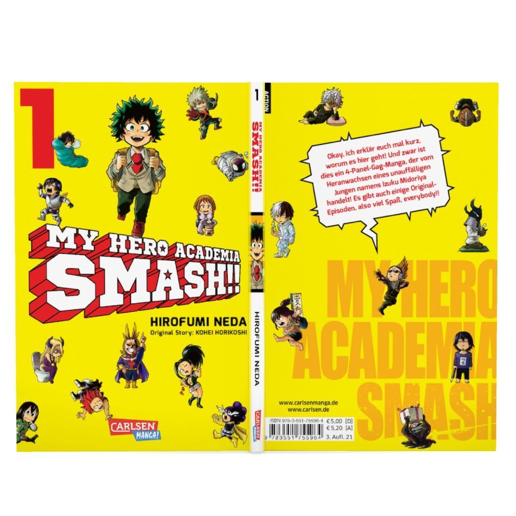 Bild: 9783551755964 | My Hero Academia Smash 1 | Kohei Horikoshi (u. a.) | Taschenbuch