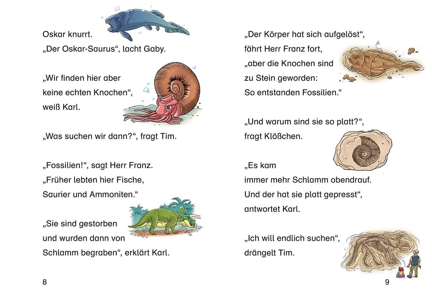 Bild: 9783440175569 | TKKG Junior, Bücherhelden 1. Klasse, Verschwundene Dinos | Vogel