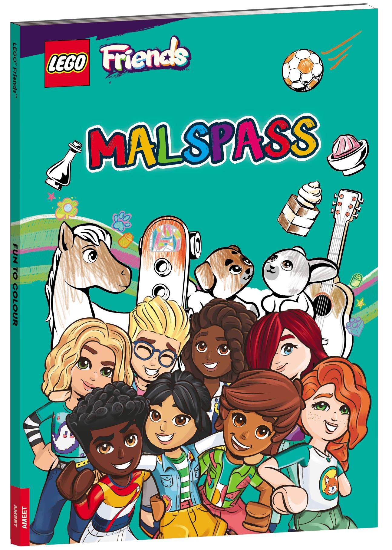 Cover: 9783960808015 | LEGO® Friends® - Malspass | Taschenbuch | LEGO Friends | 96 S. | 2023