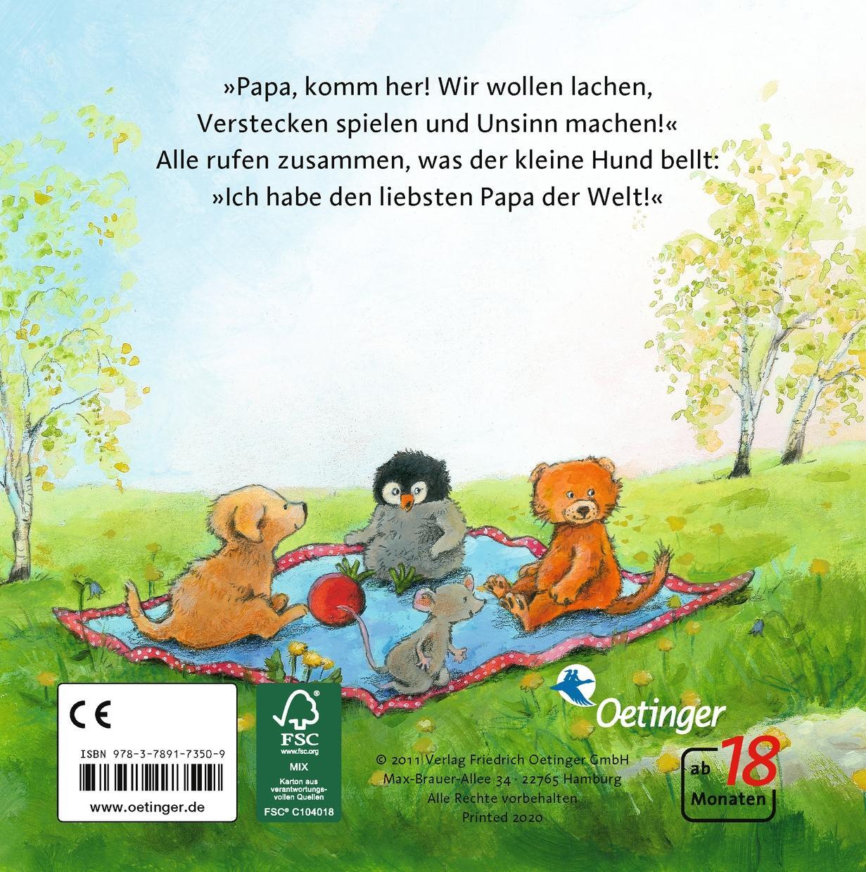 Rückseite: 9783789173509 | Der liebste Papa der Welt! | Susanne Lütje | Buch | 16 S. | Deutsch