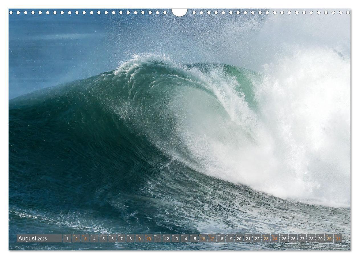 Bild: 9783457199503 | OCEAN POWER - Die Riesenwellen von Nazaré (Wandkalender 2025 DIN A3...