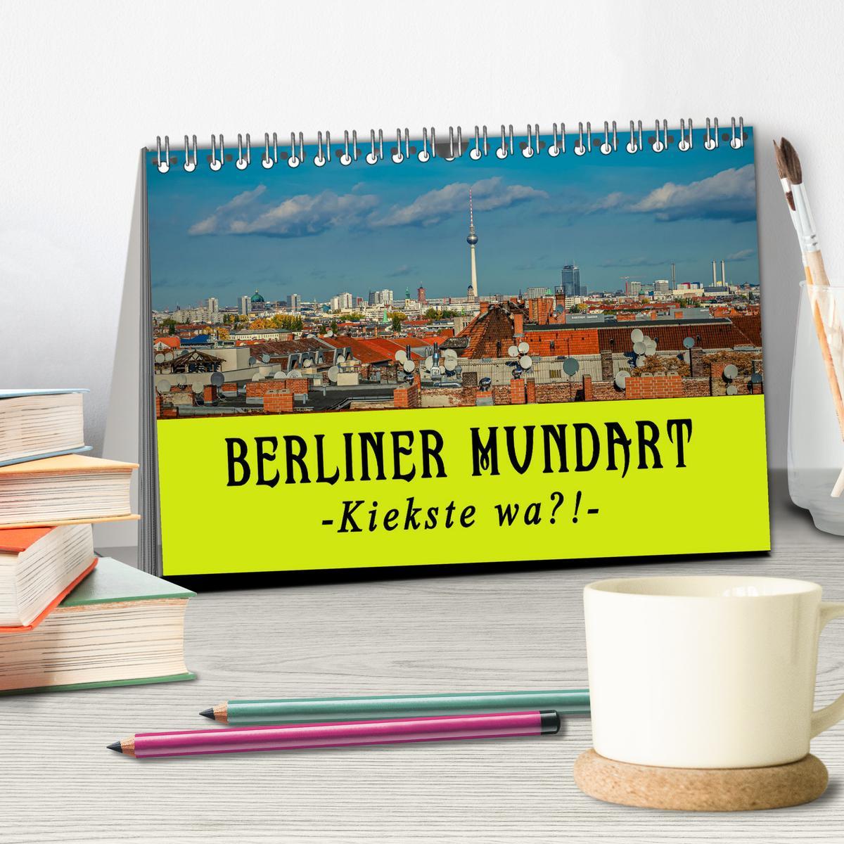 Bild: 9783383973291 | Berliner Mundart (Tischkalender 2025 DIN A5 quer), CALVENDO...