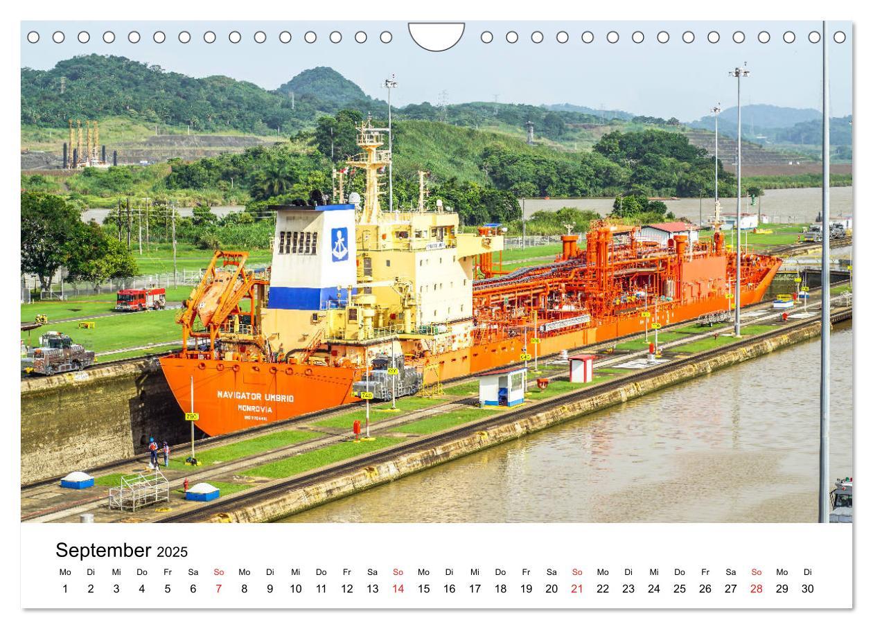 Bild: 9783435265534 | Panamakanal - Zwischen Atlantik und Pazifik (Wandkalender 2025 DIN...