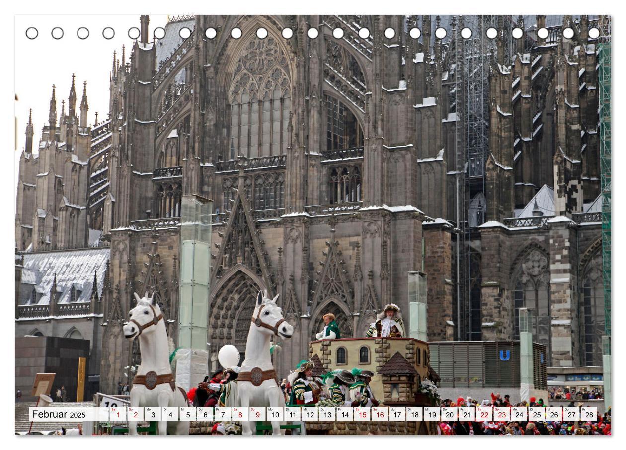 Bild: 9783383848650 | Cologne - Köln (Tischkalender 2025 DIN A5 quer), CALVENDO...