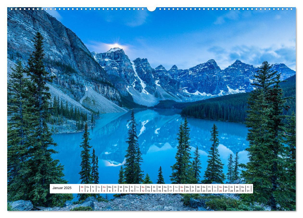 Bild: 9783435074198 | Die Kanadischen Rocky Mountains (hochwertiger Premium Wandkalender...