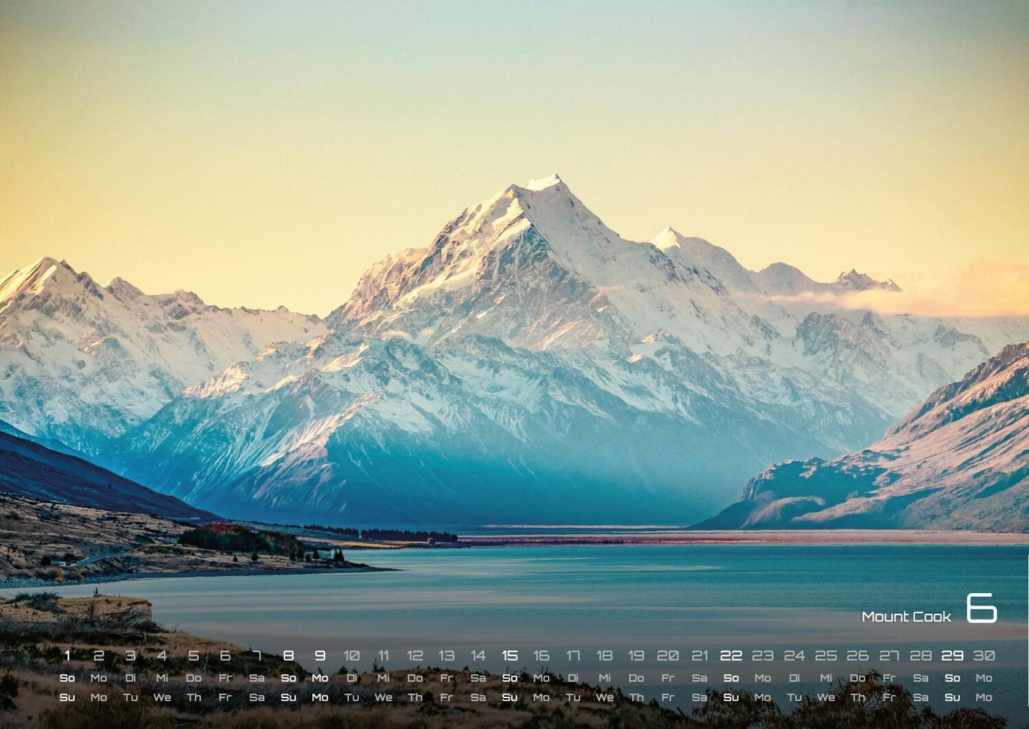 Bild: 9783986734176 | Neuseeland - Das Land der langen weißen Wolke - 2025 - Kalender DIN A2