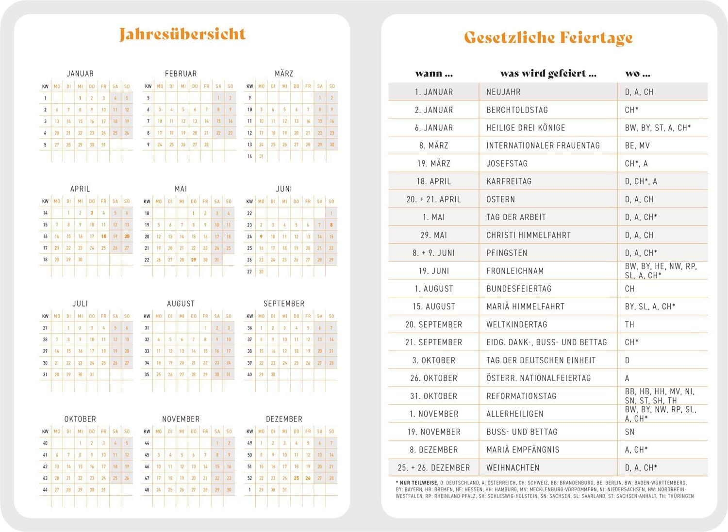 Bild: 4050003955285 | Großer Wochenkalender - 3 Minuten Tageb. 2025/Streifen rosa | Kalender