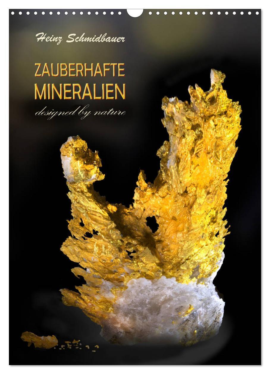 Cover: 9783435960675 | ZAUBERHAFTE MINERALIEN designed by nature (Wandkalender 2025 DIN A3...