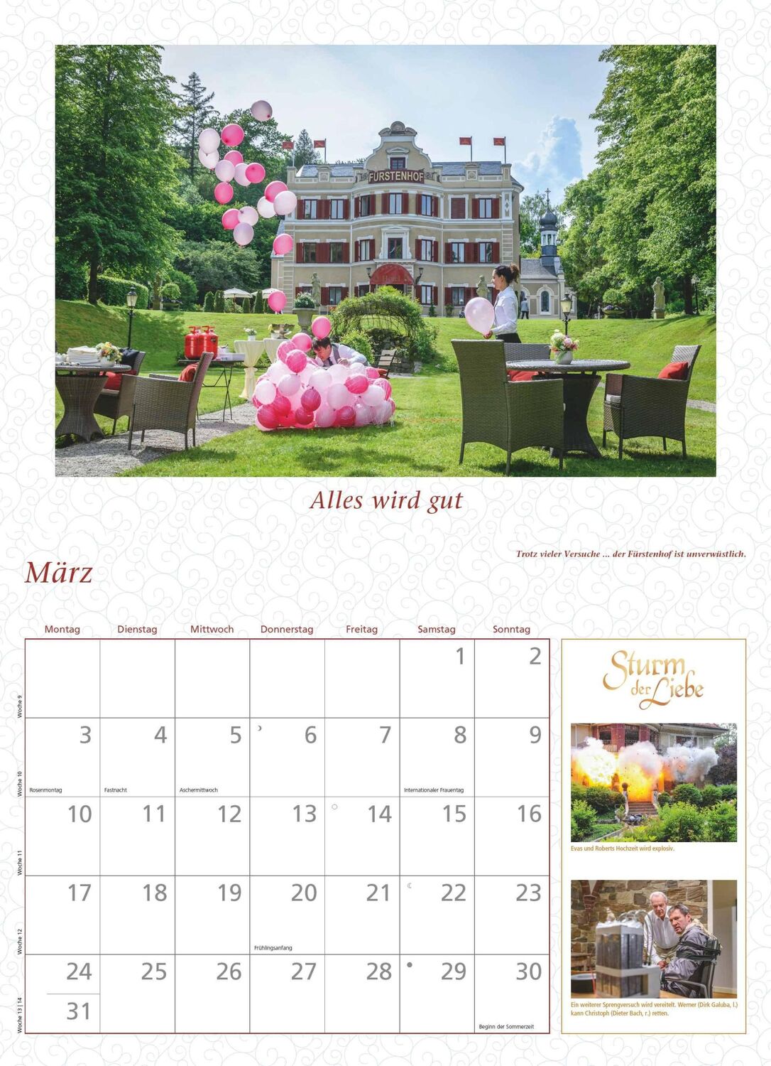 Bild: 4250809654003 | Sturm der Liebe 2025 - Broschürenkalender - Wandkalender - mit...