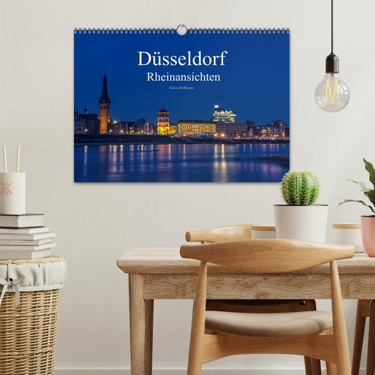 Bild: 9783435610969 | Düsseldorf - Rheinansichten (Wandkalender 2025 DIN A3 quer),...