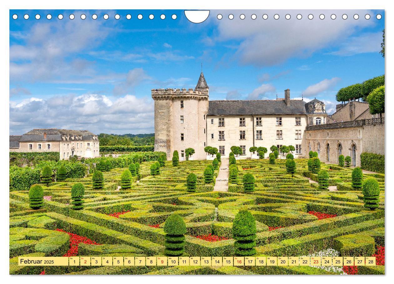 Bild: 9783383800276 | Châteaux. Im Tal der Loire (Wandkalender 2025 DIN A4 quer),...