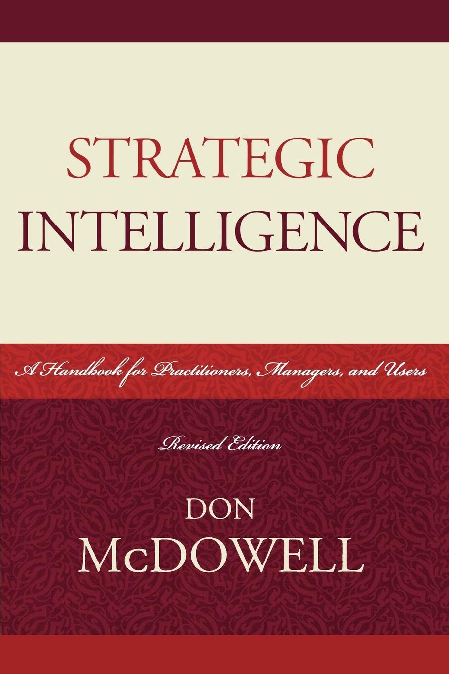 Cover: 9780810861848 | Strategic Intelligence | Don McDowell | Taschenbuch | Paperback | 2008