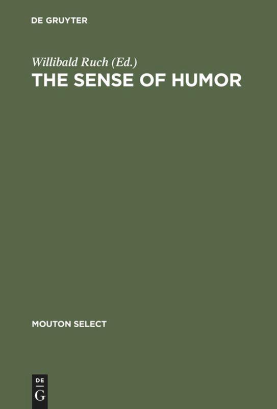 Cover: 9783110198294 | The Sense of Humor | Explorations of a Personality Characteristic | X