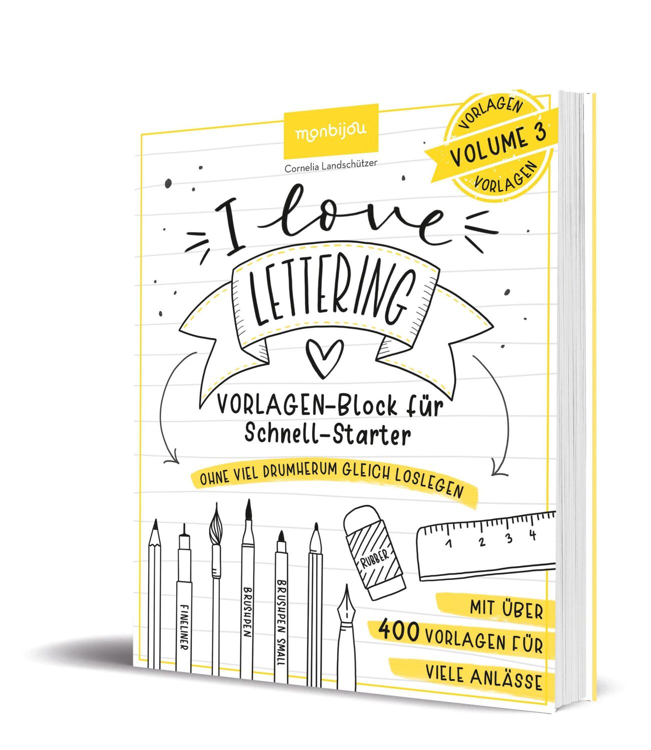 Cover: 9783963472114 | I Love Lettering - Der Block für alle Schnell-Starter Volume 3 | Buch