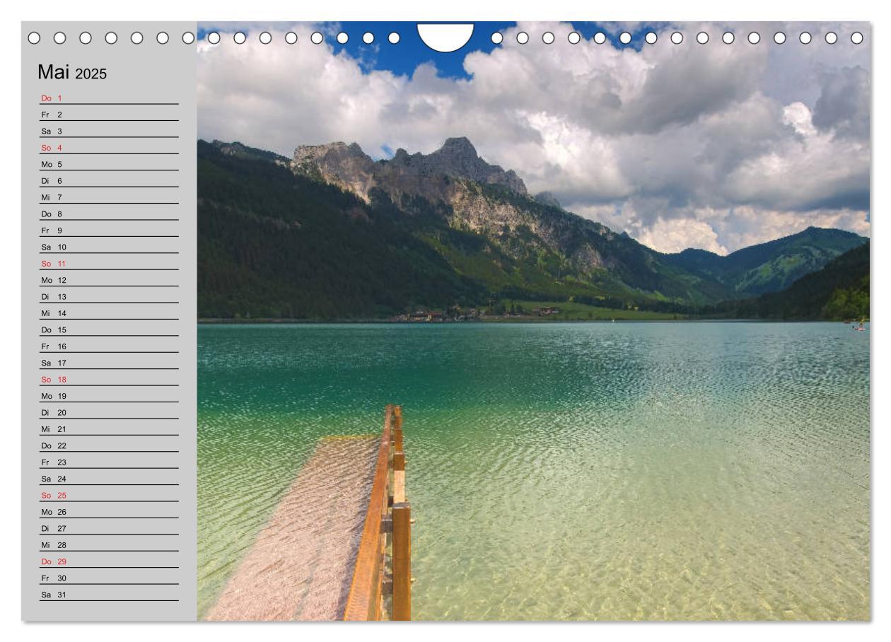 Bild: 9783435216680 | Tannheimer Tal (Wandkalender 2025 DIN A4 quer), CALVENDO...