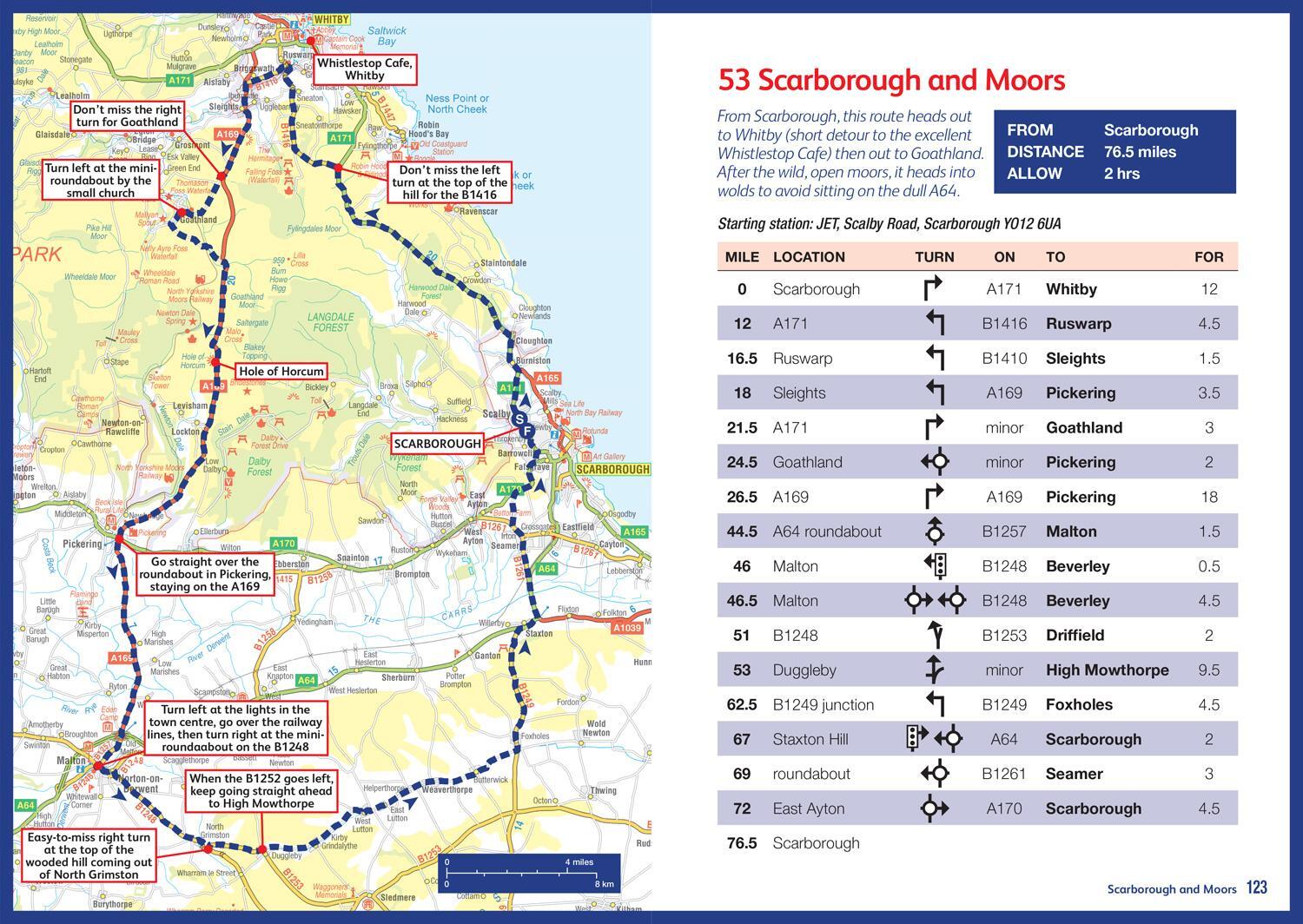 Bild: 9780008496296 | A -Z Britain for Bikers | 100 Scenic Routes Around the Uk | Buch