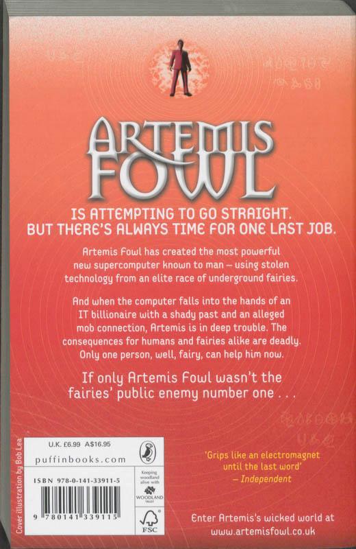 Rückseite: 9780141339115 | Artemis Fowl and the Eternity Code | Eoin Colfer | Taschenbuch | 2011