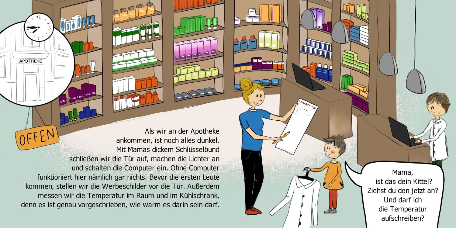 Bild: 9783948417321 | Mein Tag in der Apotheke | Jane von Klee | Taschenbuch | 32 S. | 2023