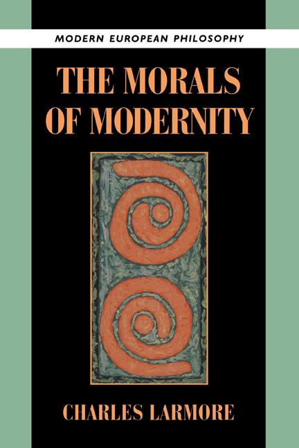 Cover: 9780521497725 | The Morals of Modernity | Charles Larmore | Taschenbuch | Englisch