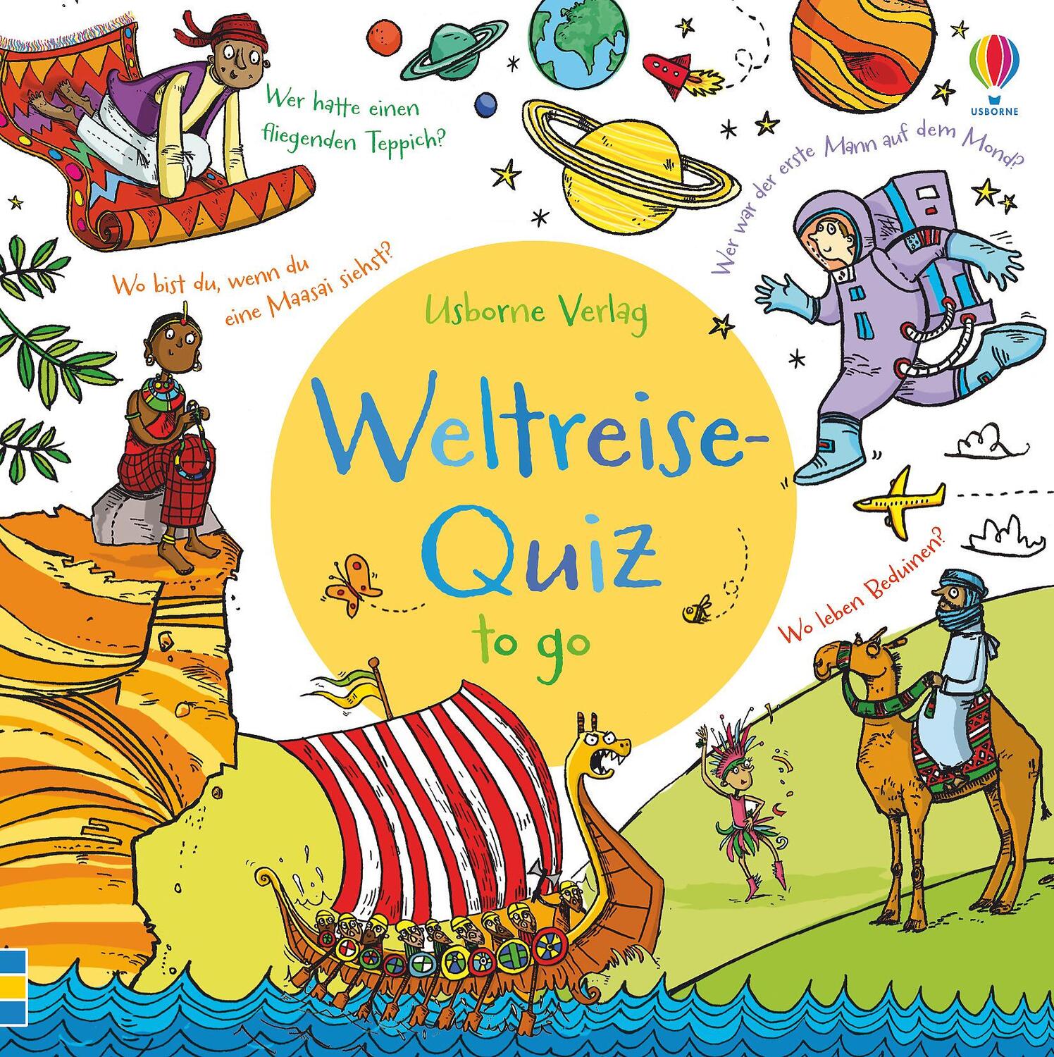 Cover: 9781782324836 | Weltreise-Quiz to go | Simon Tudhope | Taschenbuch | Deutsch | 2016