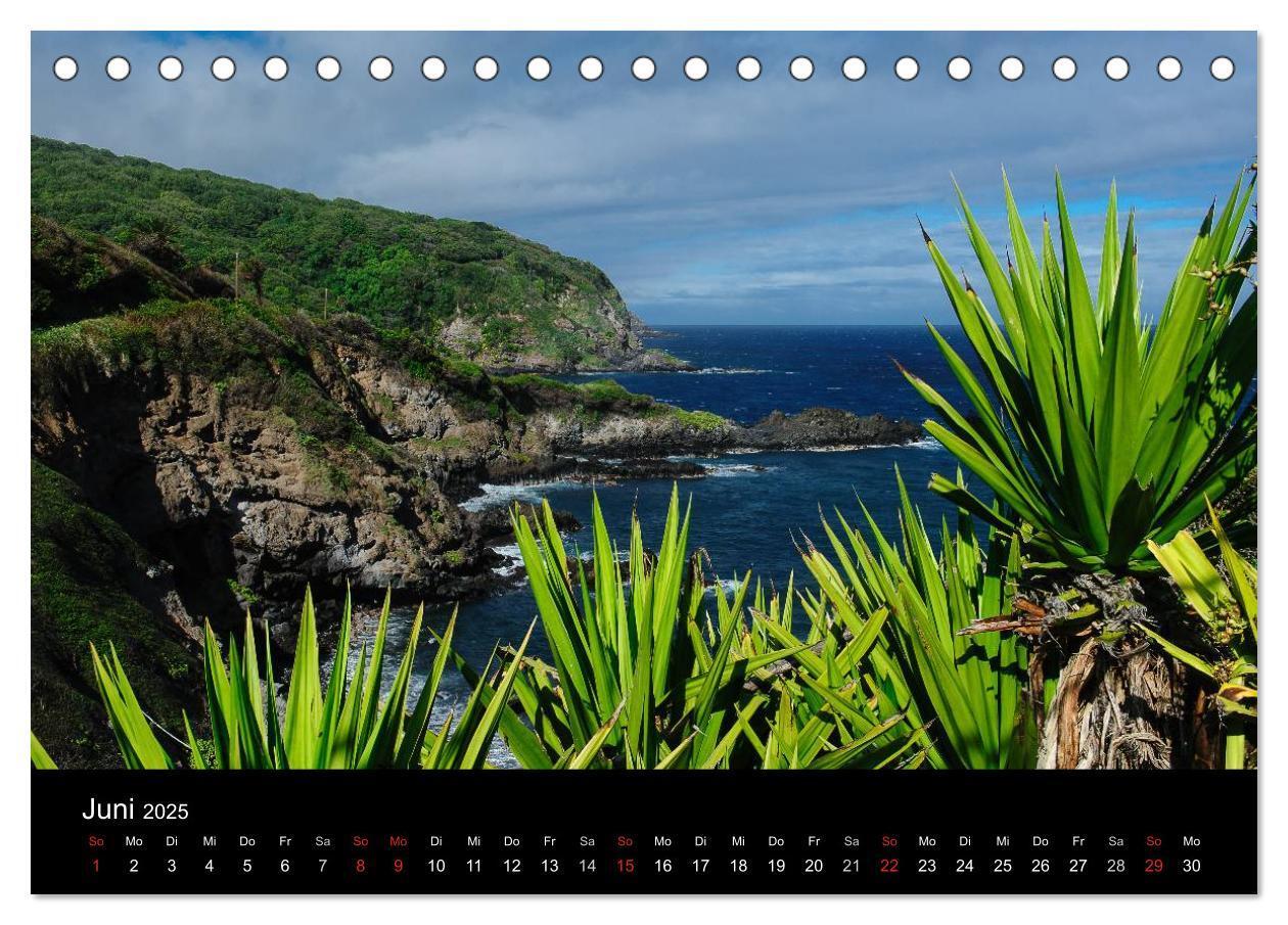 Bild: 9783435718559 | Hawaii - Oahu - Maui (Tischkalender 2025 DIN A5 quer), CALVENDO...