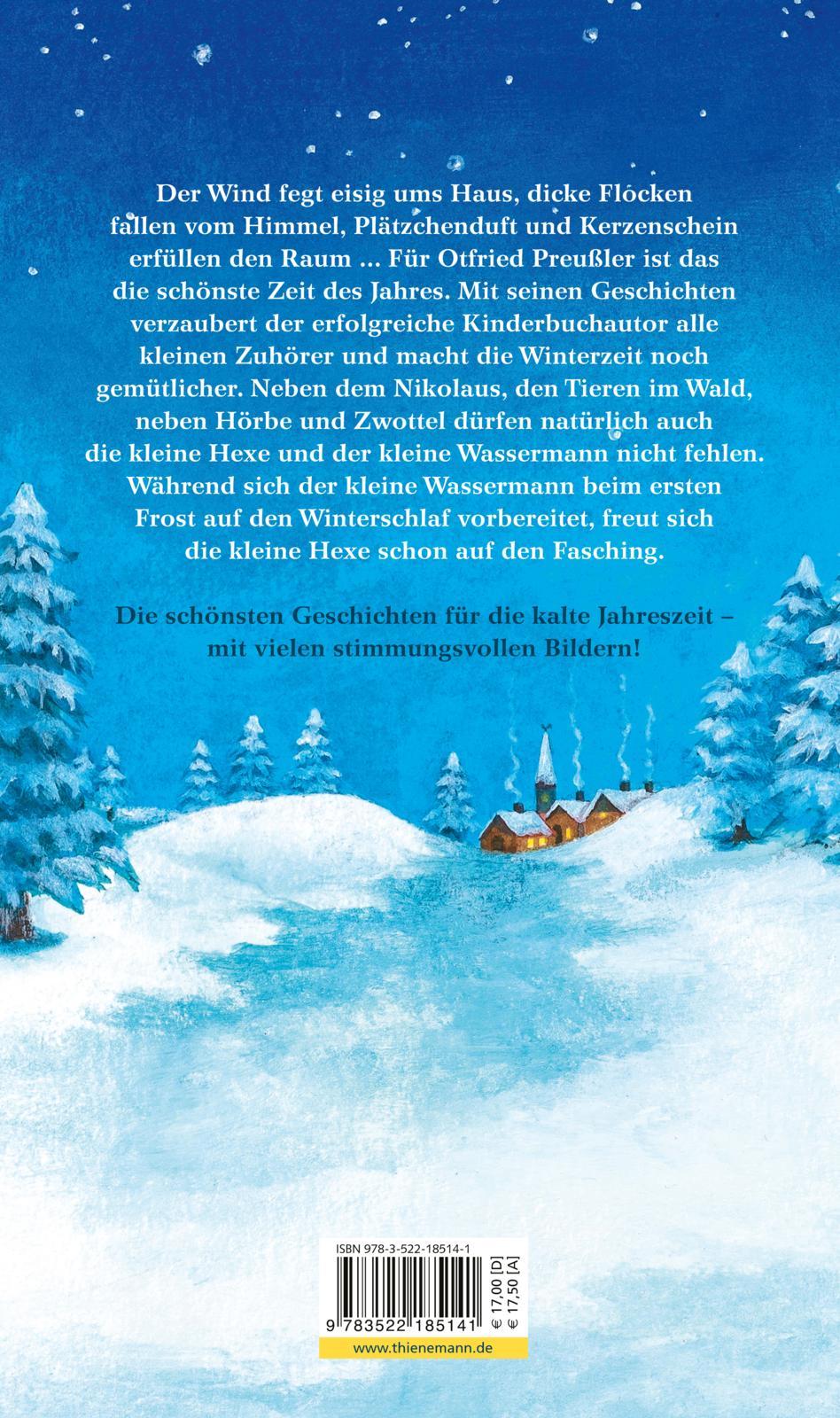 Rückseite: 9783522185141 | Winterzeit, tief verschneit | Geschichten zum Vorlesen | Preußler