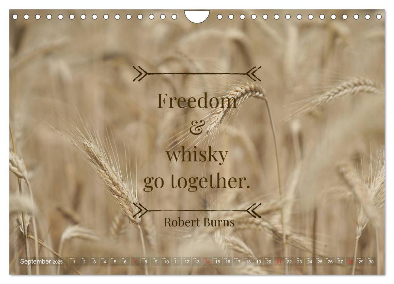 Bild: 9781325941568 | Wonderful Whisky Wisdom (Wall Calendar 2025 DIN A4 landscape),...