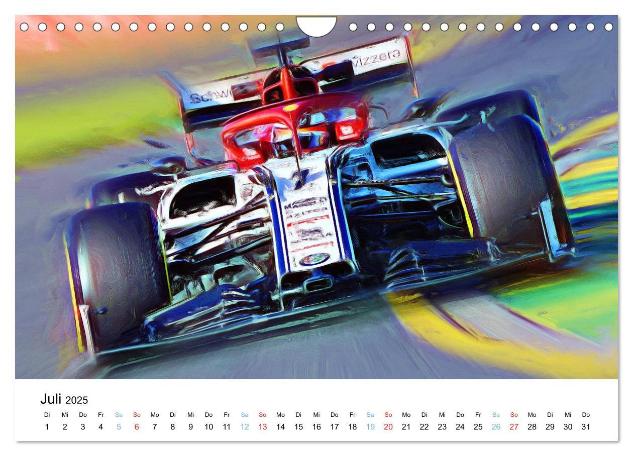 Bild: 9783435301669 | Formel 1 kreativ - Digital Art von Jean-Louis Glineur (Wandkalender...