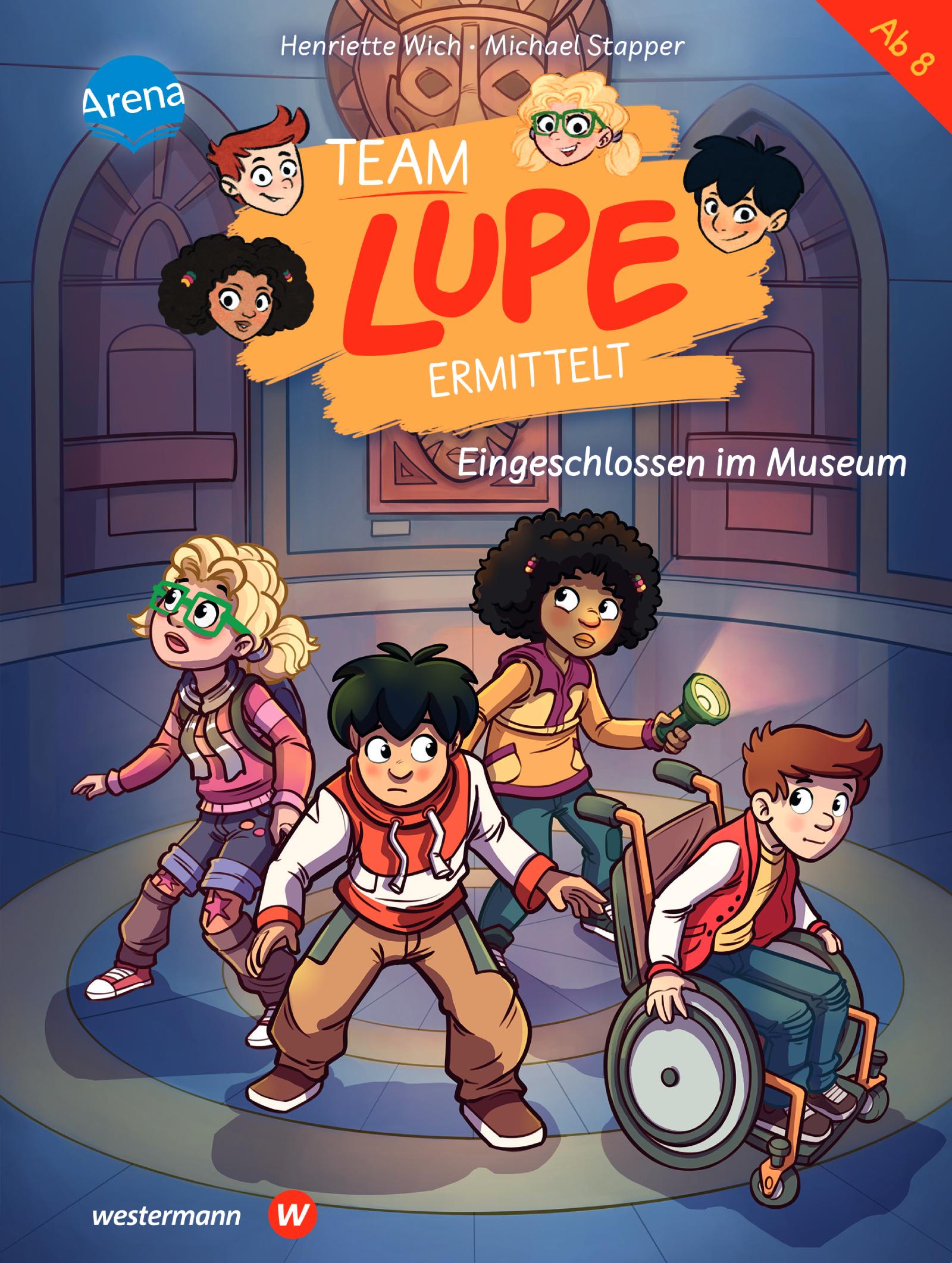 Cover: 9783401719917 | TEAM LUPE ermittelt (4). Eingeschlossen im Museum | Henriette Wich