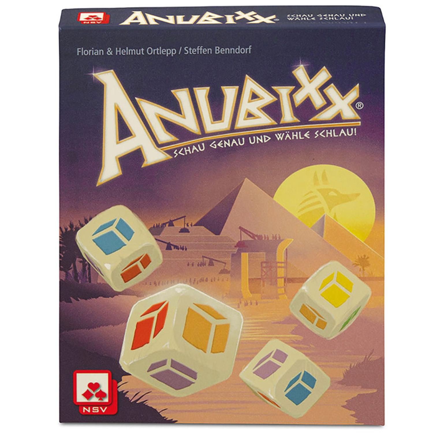 Cover: 4012426881398 | Anubixx | Florian Ortlepp (u. a.) | Spiel | Brettspiel | 4095 | 2019