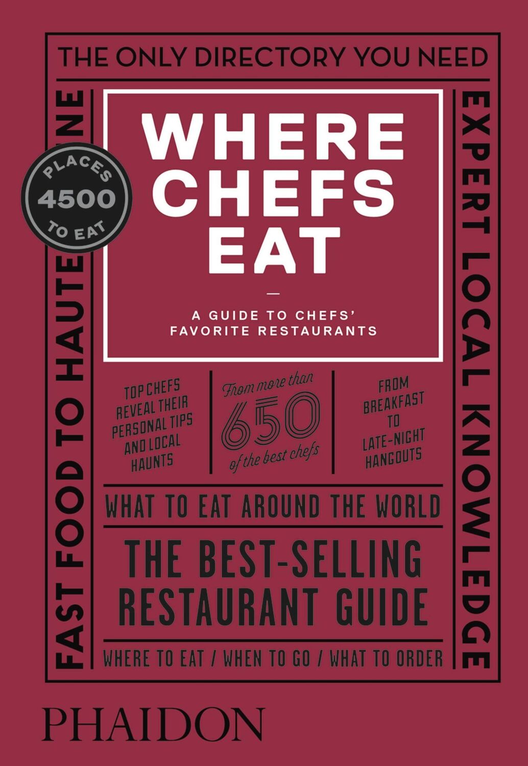 Cover: 9780714875651 | Where Chefs Eat | Joe Warwick (u. a.) | Buch | Phaidon Press | 1184 S.