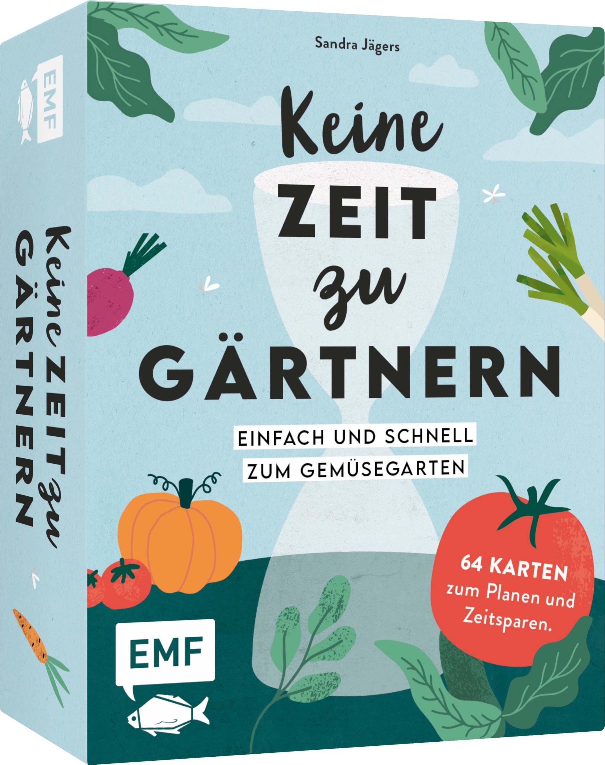 Cover: 9783745926880 | Kartenset: Keine Zeit zu gärtnern - 64 Karten - Einfach und schnell...