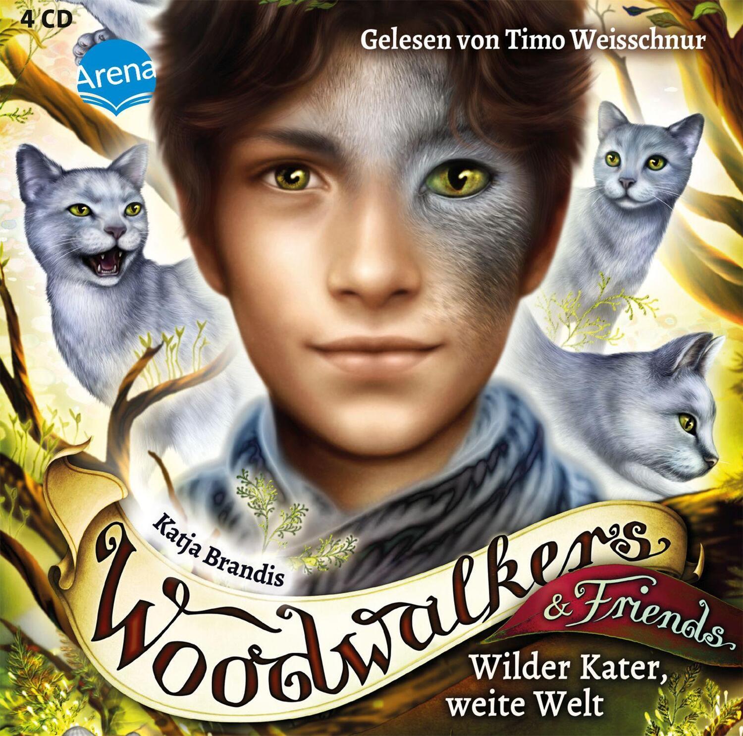 Cover: 9783401241531 | Woodwalkers & Friends. Wilder Kater, weite Welt | Katja Brandis | CD