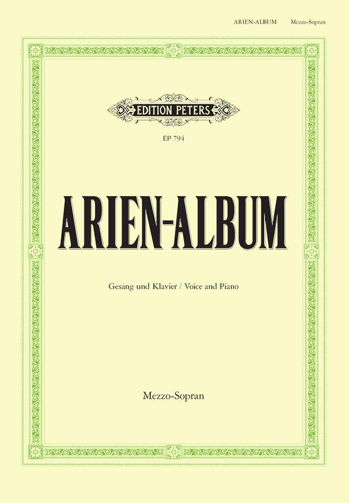 Cover: 9790014005115 | Arien-Album - Berühmte Arien für Mezzosopran | Alfred Dörffel | Buch