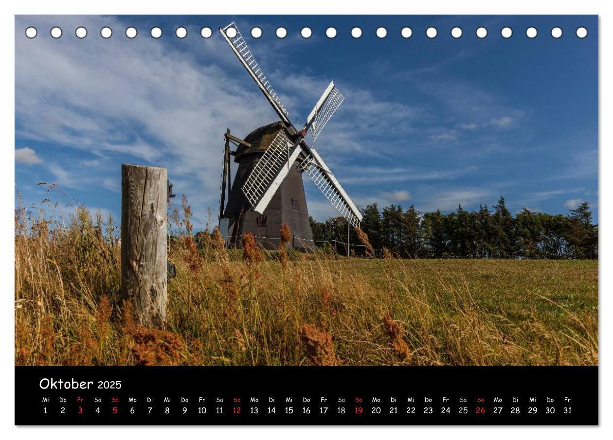 Bild: 9783435678839 | Unterwegs in Dänemark (Tischkalender 2025 DIN A5 quer), CALVENDO...