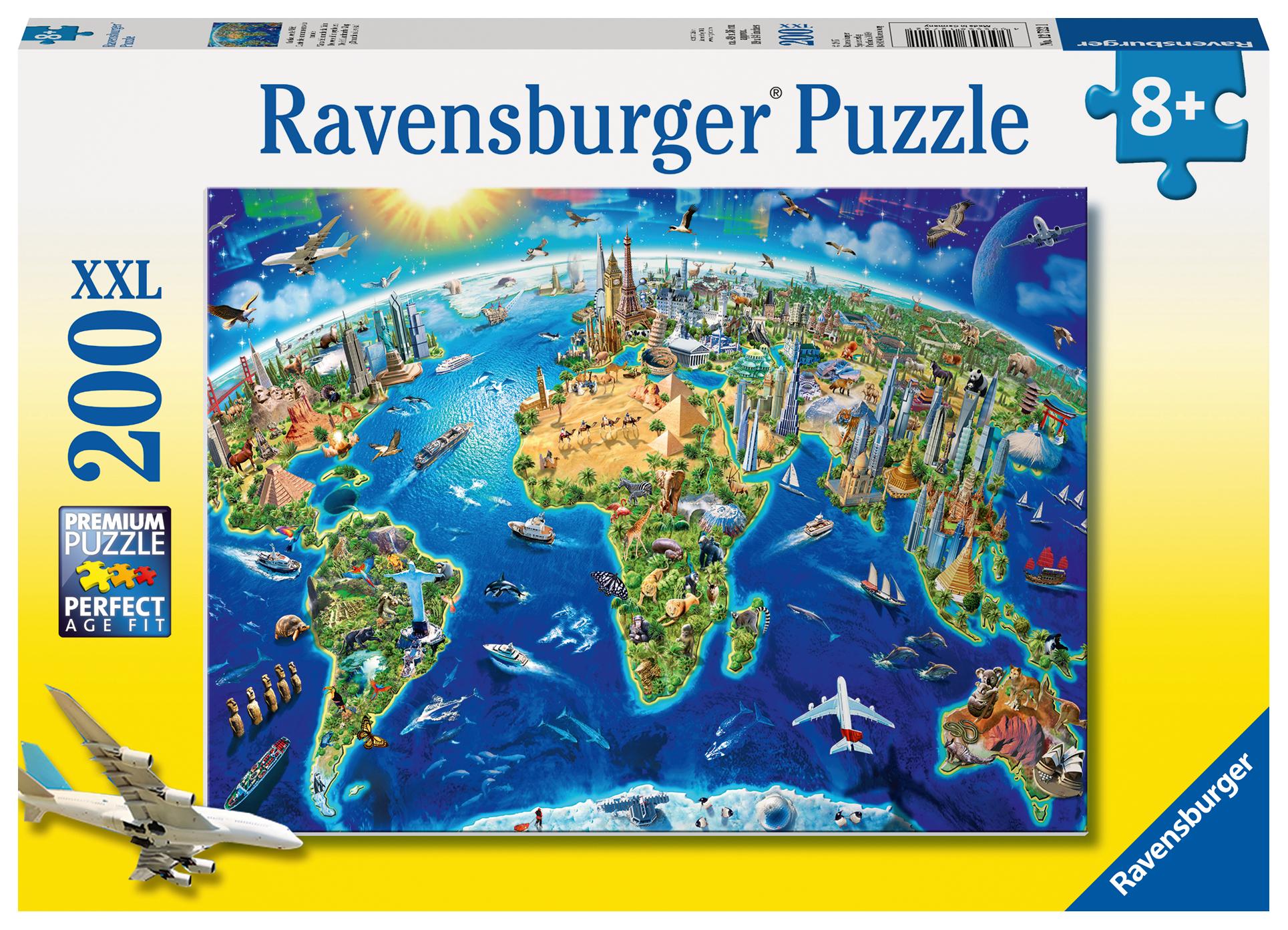 Cover: 4005556127221 | Große, weite Welt. Kinderpuzzle 200 Teile | Spiel | 12722 | Deutsch