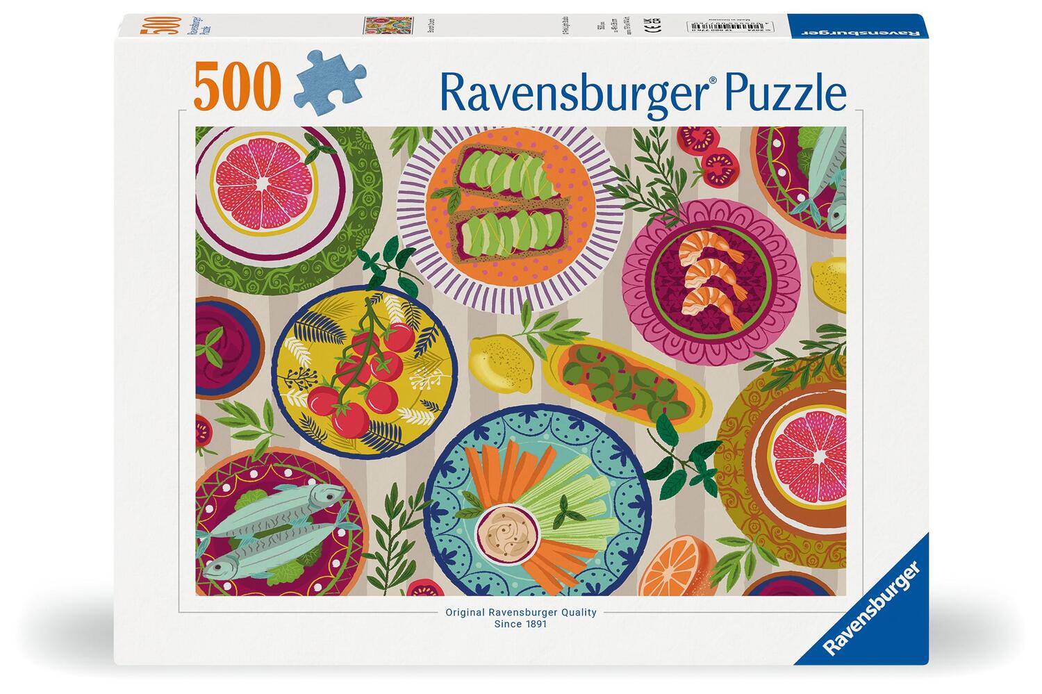 Cover: 4005555007760 | Ravensburger Puzzle 12000776 - Leckeres Picknick - 500 Teile Puzzle...