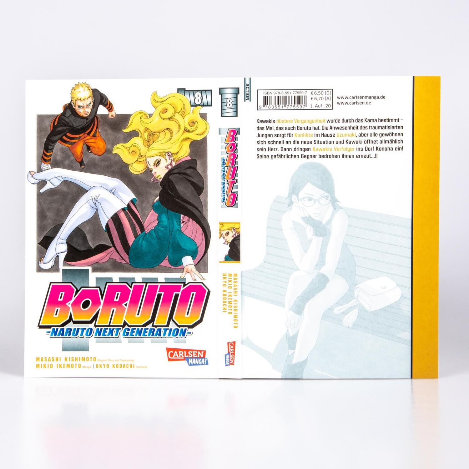 Bild: 9783551775597 | Boruto - Naruto the next Generation 8 | Masashi Kishimoto (u. a.)