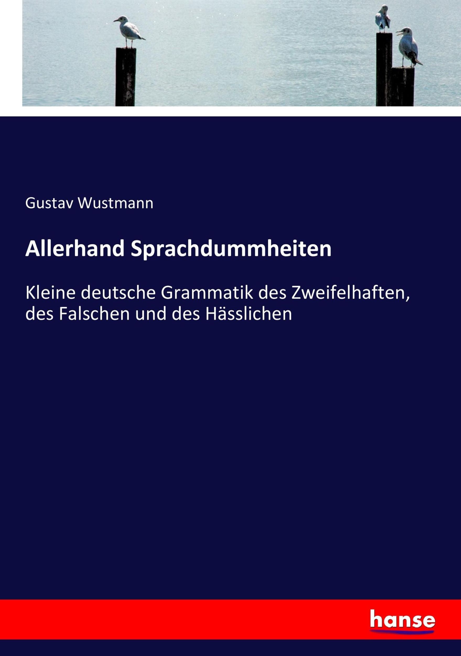 Cover: 9783743650831 | Allerhand Sprachdummheiten | Gustav Wustmann | Taschenbuch | Paperback