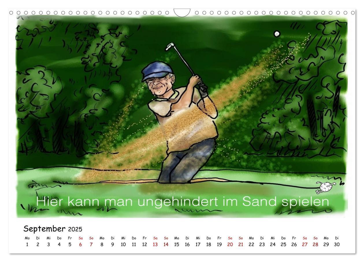 Bild: 9783435396252 | Golfkalender für Anfänger und alle die Spaß am Golfen haben...