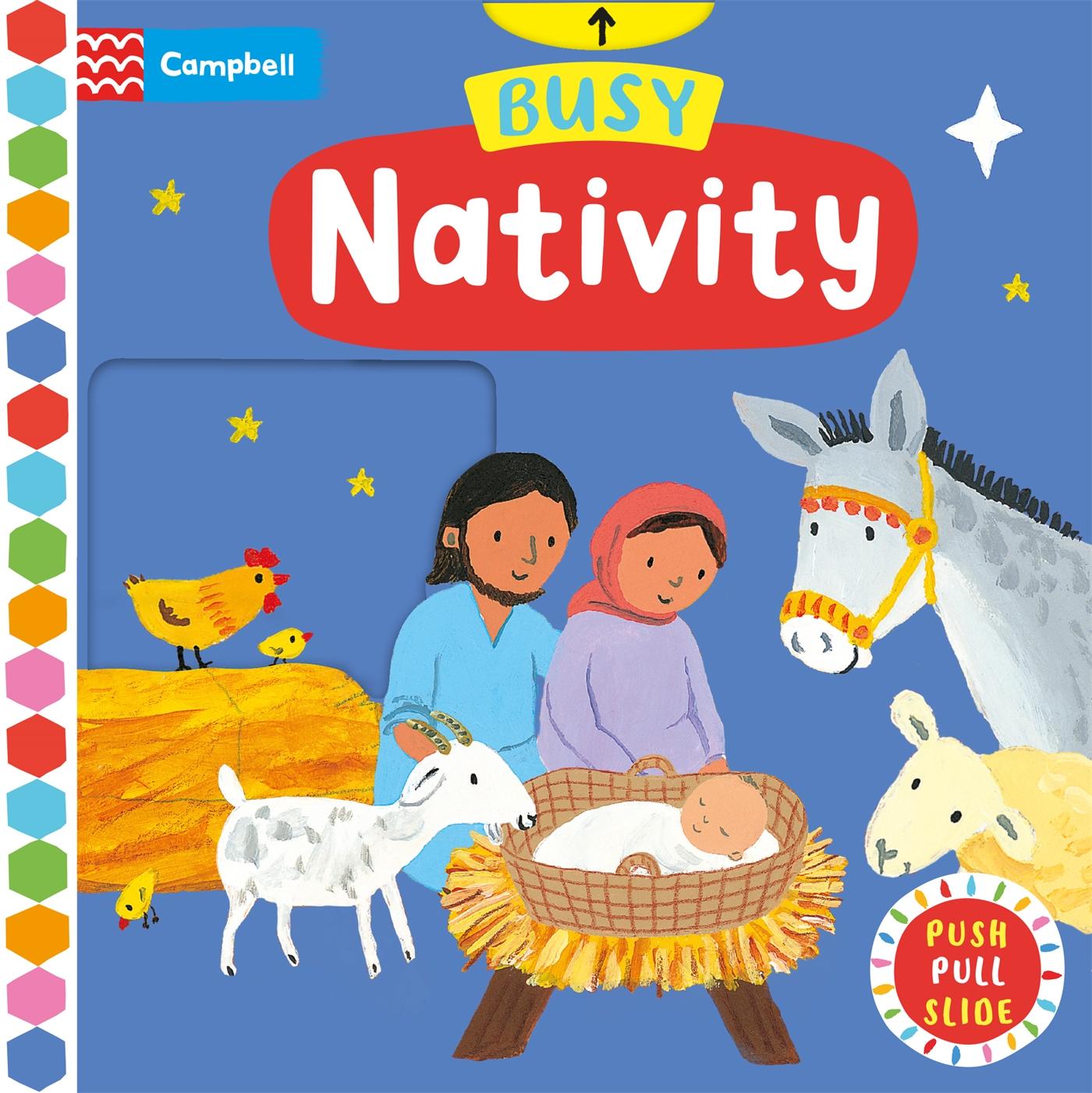 Cover: 9781035004720 | Busy Nativity | A Push, Pull, Slide Book | Campbell Books | Buch