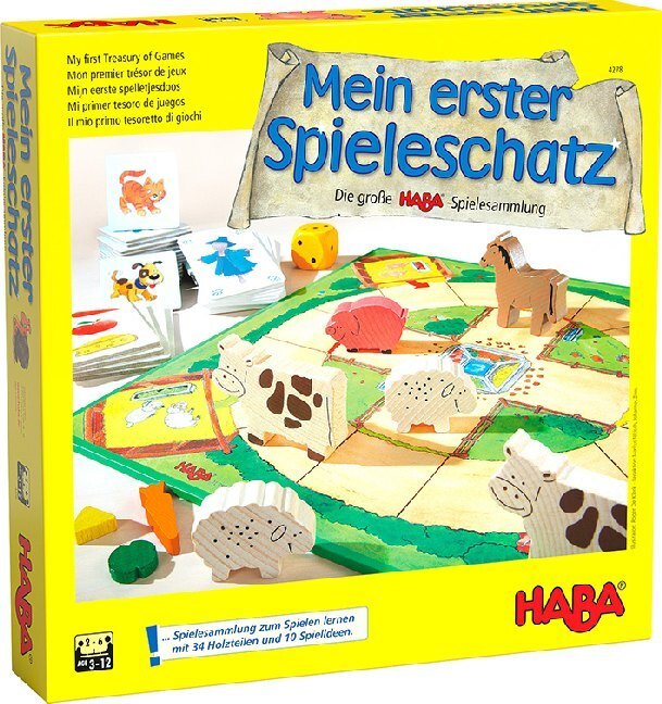 Cover: 4010168042787 | Mein erster Spieleschatz - Die große HABA-Spielesammlung | Spiel