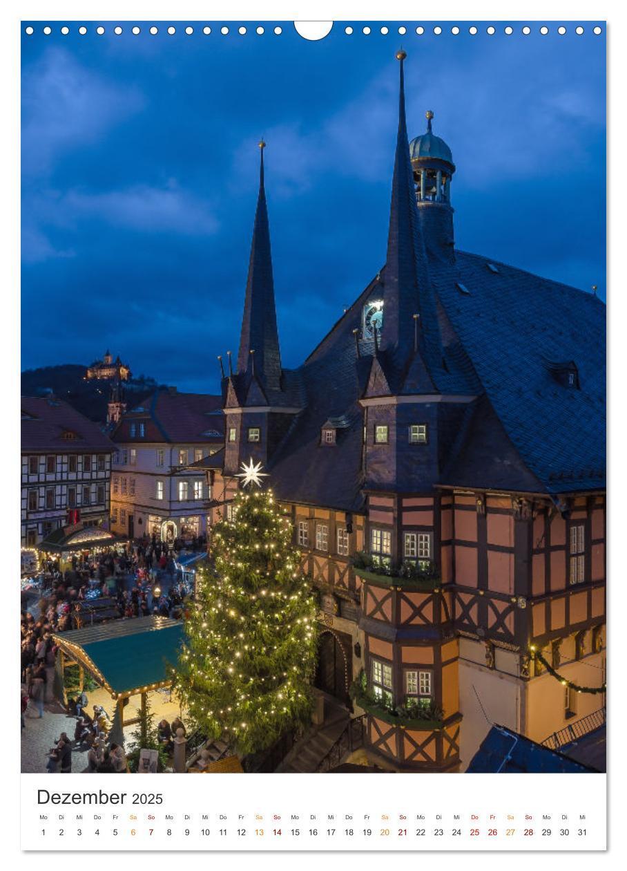 Bild: 9783435883578 | Stadt Wernigerode (Wandkalender 2025 DIN A3 hoch), CALVENDO...