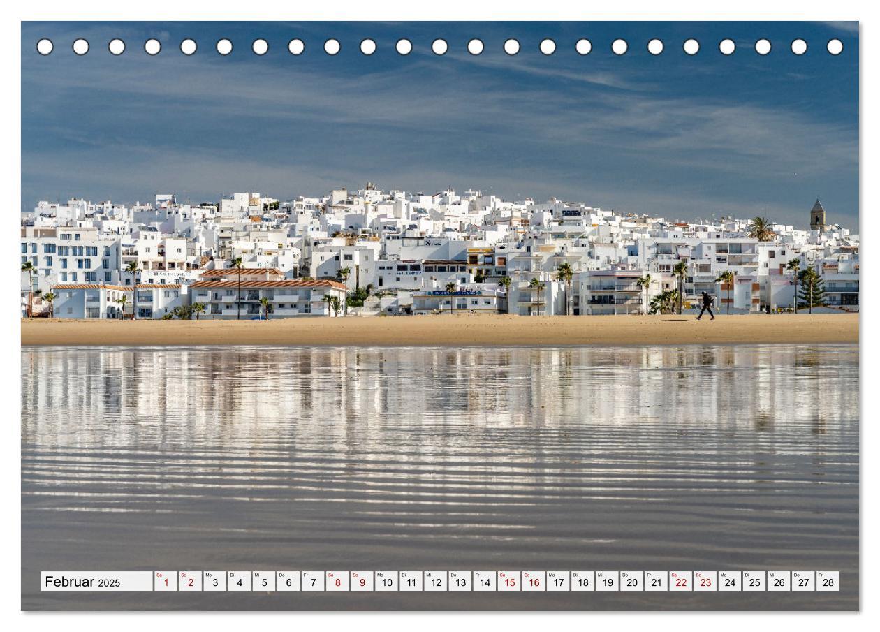 Bild: 9783383974366 | Spanien - Costa de la Luz (Tischkalender 2025 DIN A5 quer),...