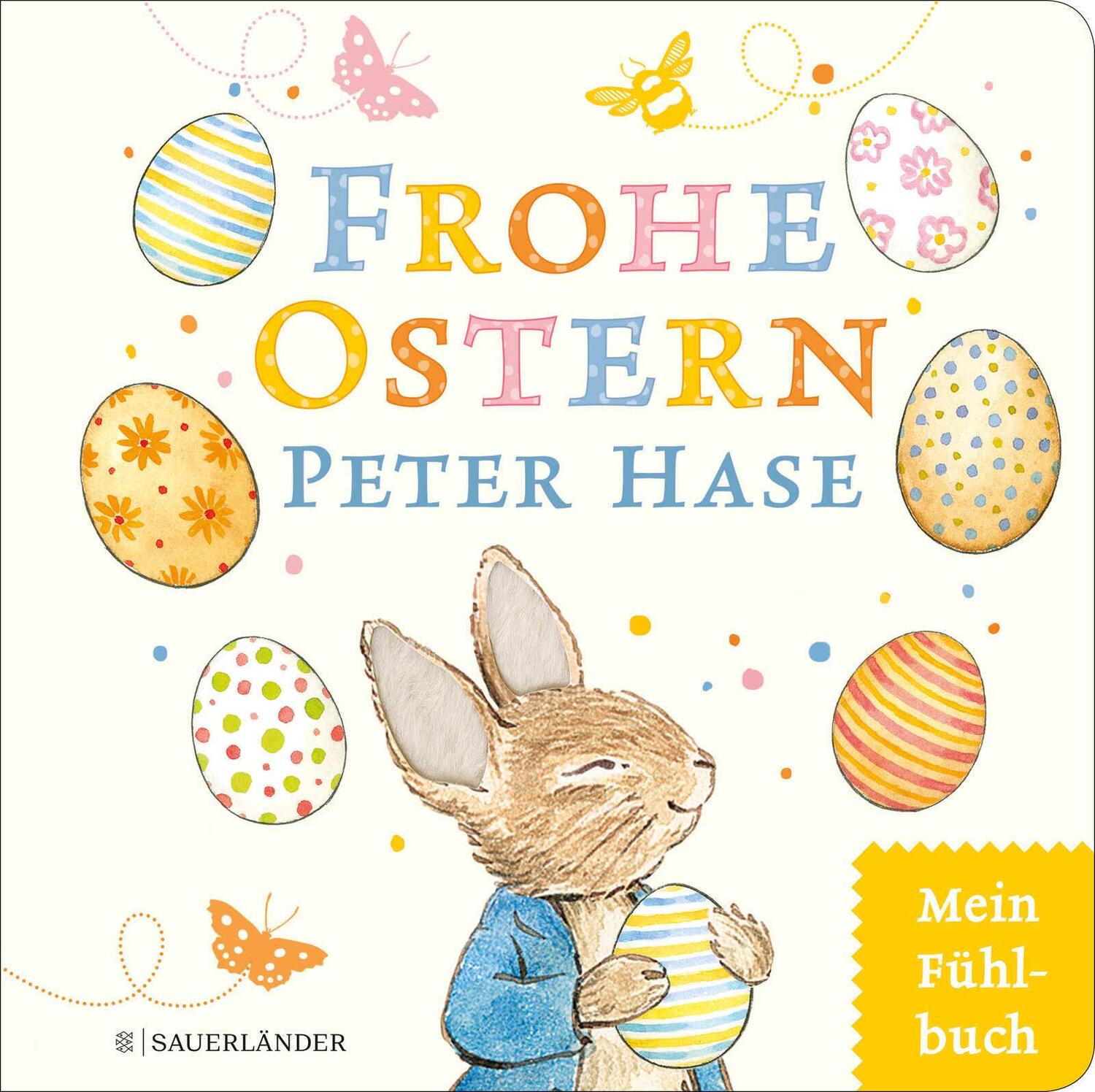 Cover: 9783737358378 | Frohe Ostern, Peter Hase | Mein Osterfühlbuch | Beatrix Potter | Buch