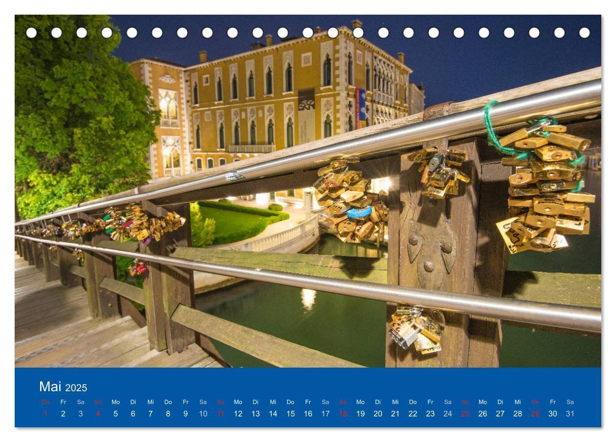 Bild: 9783435663026 | Mein lautloses Venedig (Tischkalender 2025 DIN A5 quer), CALVENDO...